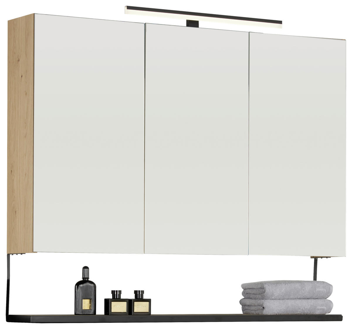 SPIEGELSCHRANK 120/97/19,4 cm  - Alteiche, MODERN, Glas/Holz (120/97/19,4cm) - Dieter Knoll