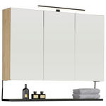 SPIEGELSCHRANK 120/97/19,4 cm  - Alteiche, MODERN, Glas/Holz (120/97/19,4cm) - Dieter Knoll