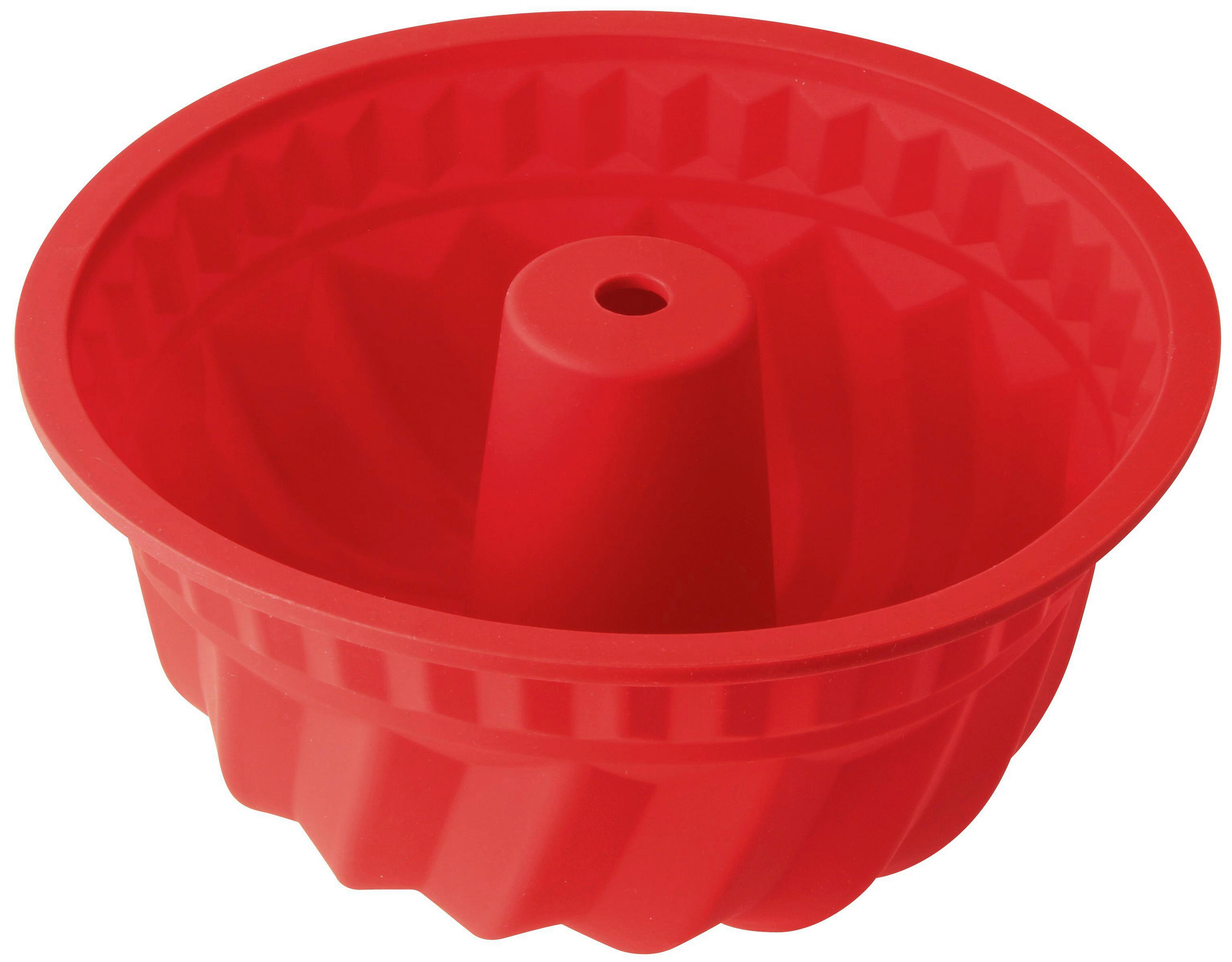 GUGELHUPFFORM  - Rot, Basics, Kunststoff (22cm) - Dr.Oetker