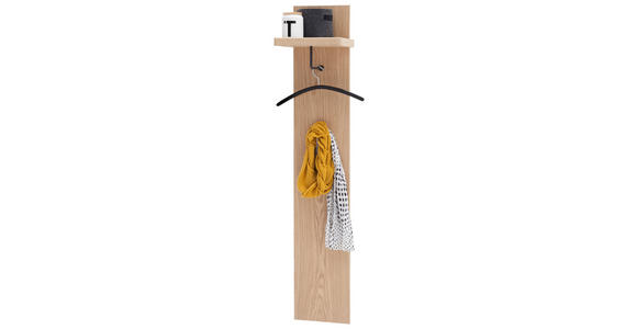 GARDEROBE 4-teilig  in 155/204/38 cm  - Eichefarben, Natur, Holz/Holzwerkstoff (155/204/38cm) - Linea Natura