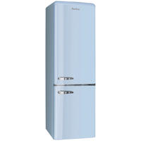 KÜHL-GEFRIER-KOMBINATION KGCR387100L  - Hellblau, Basics, Metall (55/181/61,5cm) - Amica