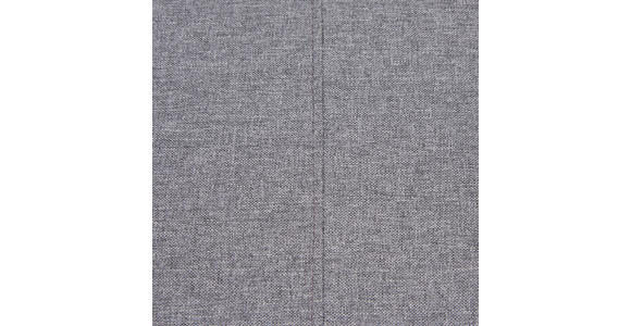 BOXSPRINGSOFA Flachgewebe Grau  - Silberfarben/Grau, Design, Textil/Metall (202/96/105cm) - Carryhome