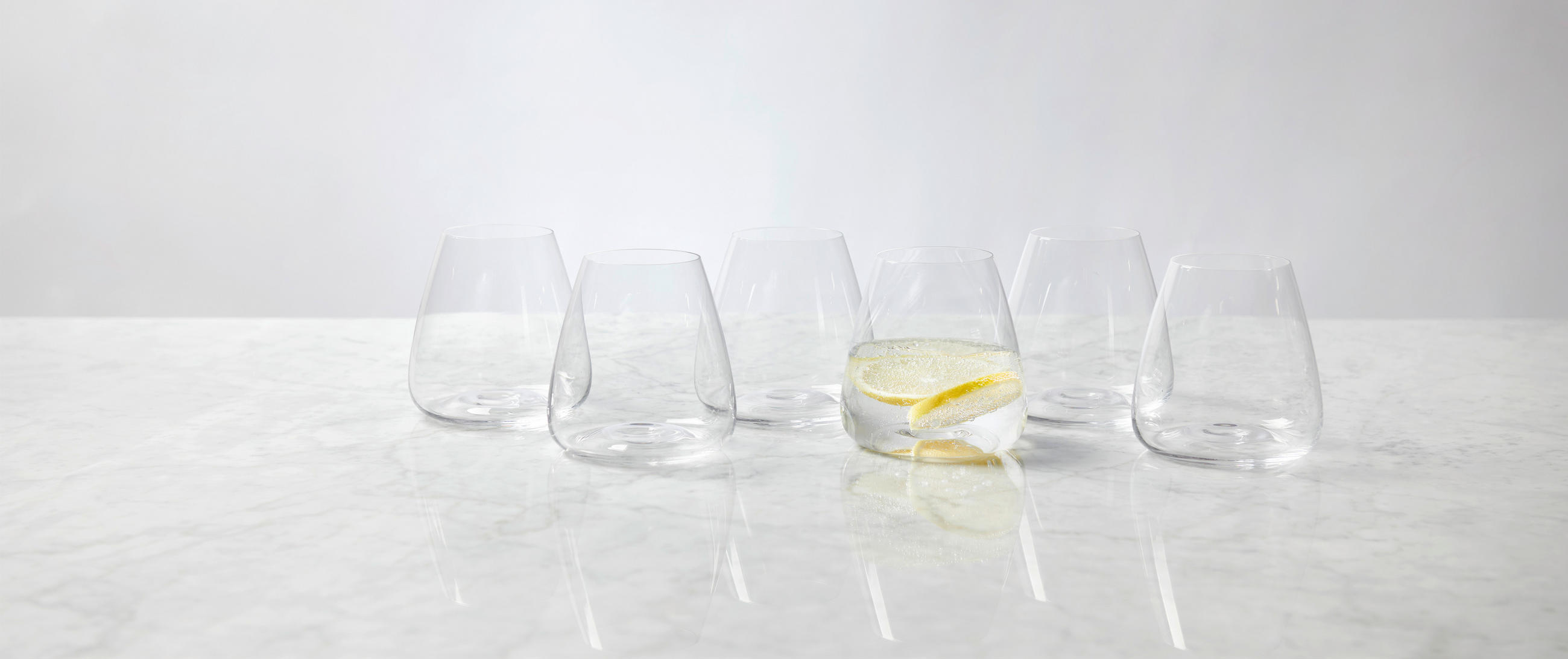 WASSERGLAS 530 ml  - Klar, Design, Glas (10,3/10,8cm) - Novel