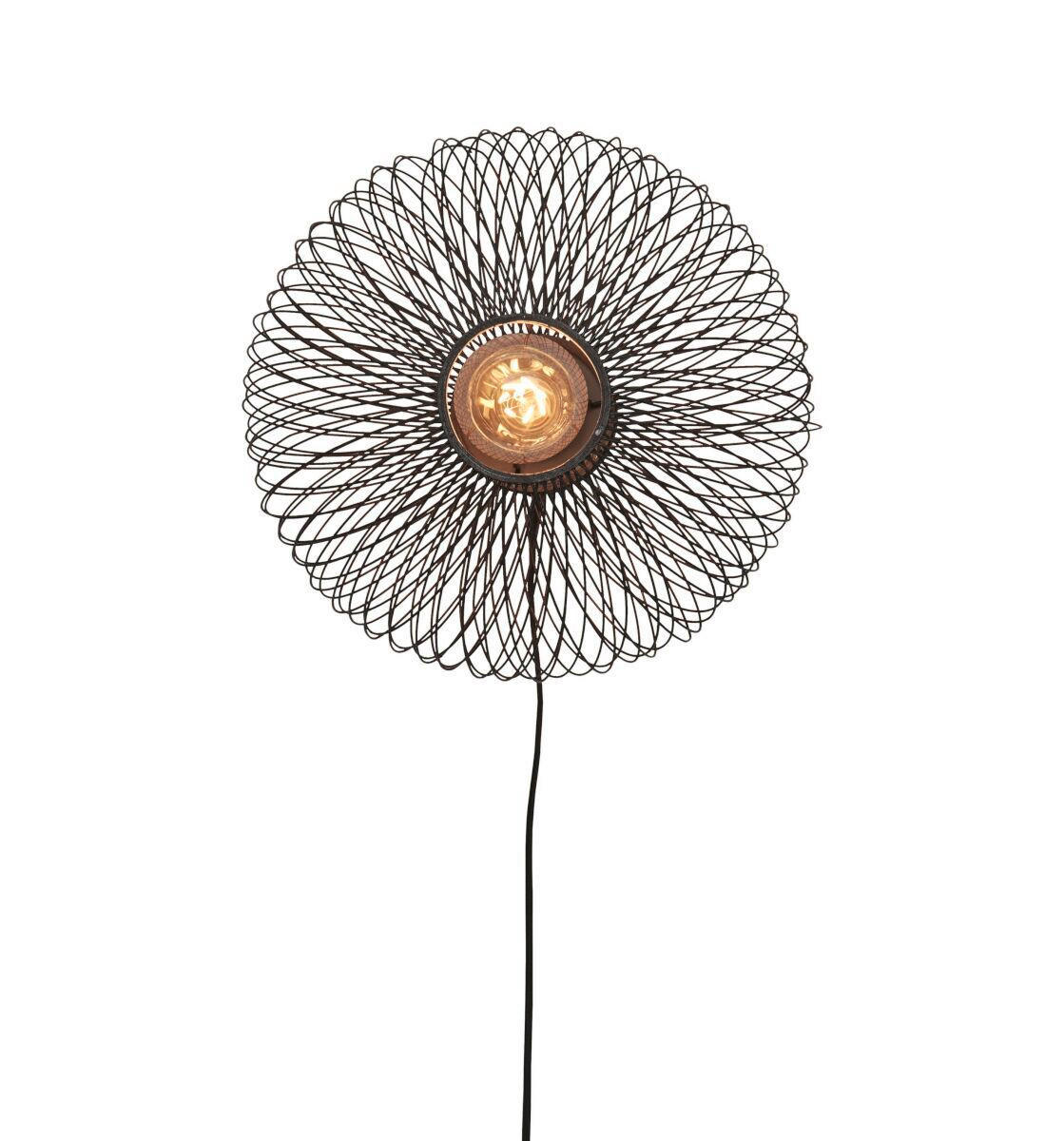 WANDLEUCHTE GOOD&MOJO  20/40 cm   - Schwarz, Trend (20/40cm) - Good & Mojo