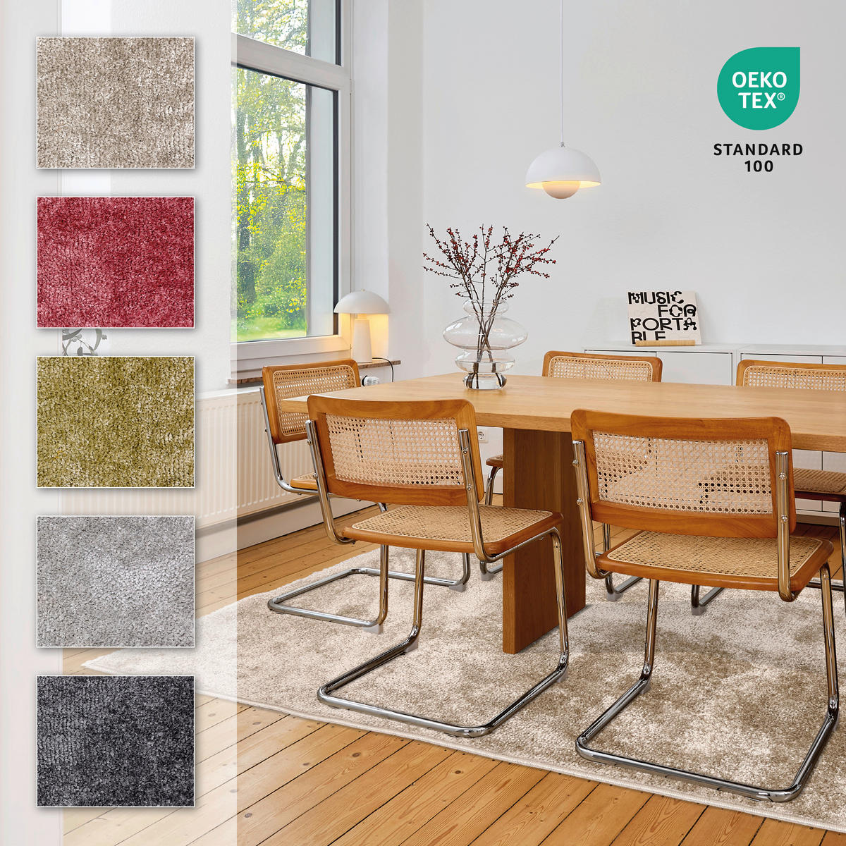 WEBTEPPICH 120/180 cm Stevie Beige rechteckig  - Beige, Basics, Kunststoff (120/180cm) - Astra