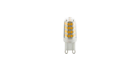 LED-TISCHLEUCHTE 10/16 cm - Weiß/Nickelfarben, Basics, Glas/Metall (10/16cm) - Novel