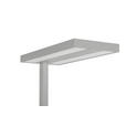 LED-STEHLEUCHTE 61/28/195 cm    - Klar/Chromfarben, KONVENTIONELL, Kunststoff/Metall (61/28/195cm) - Novel