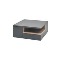 COUCHTISCH in Holzwerkstoff  - Grau, Design, Holzwerkstoff (80/35/80cm) - MID.YOU