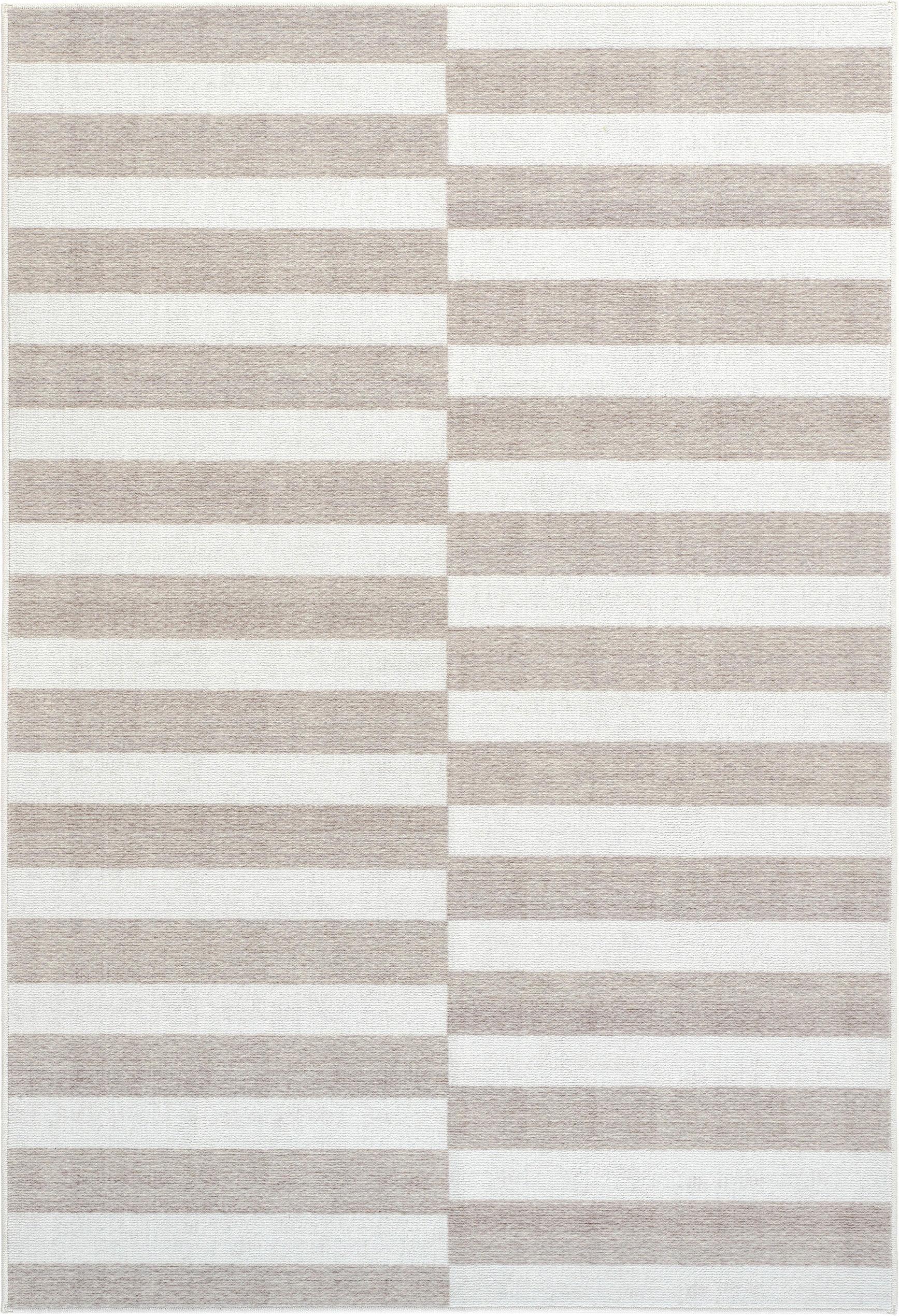 TUFTTEPPICH 130/190 cm MESIO STRIDER, waschbar Eiche grau, Grauweiß rechteckig  - Eiche grau/Grauweiß, Design, Kunststoff/Textil (130/190cm) - Lindorug