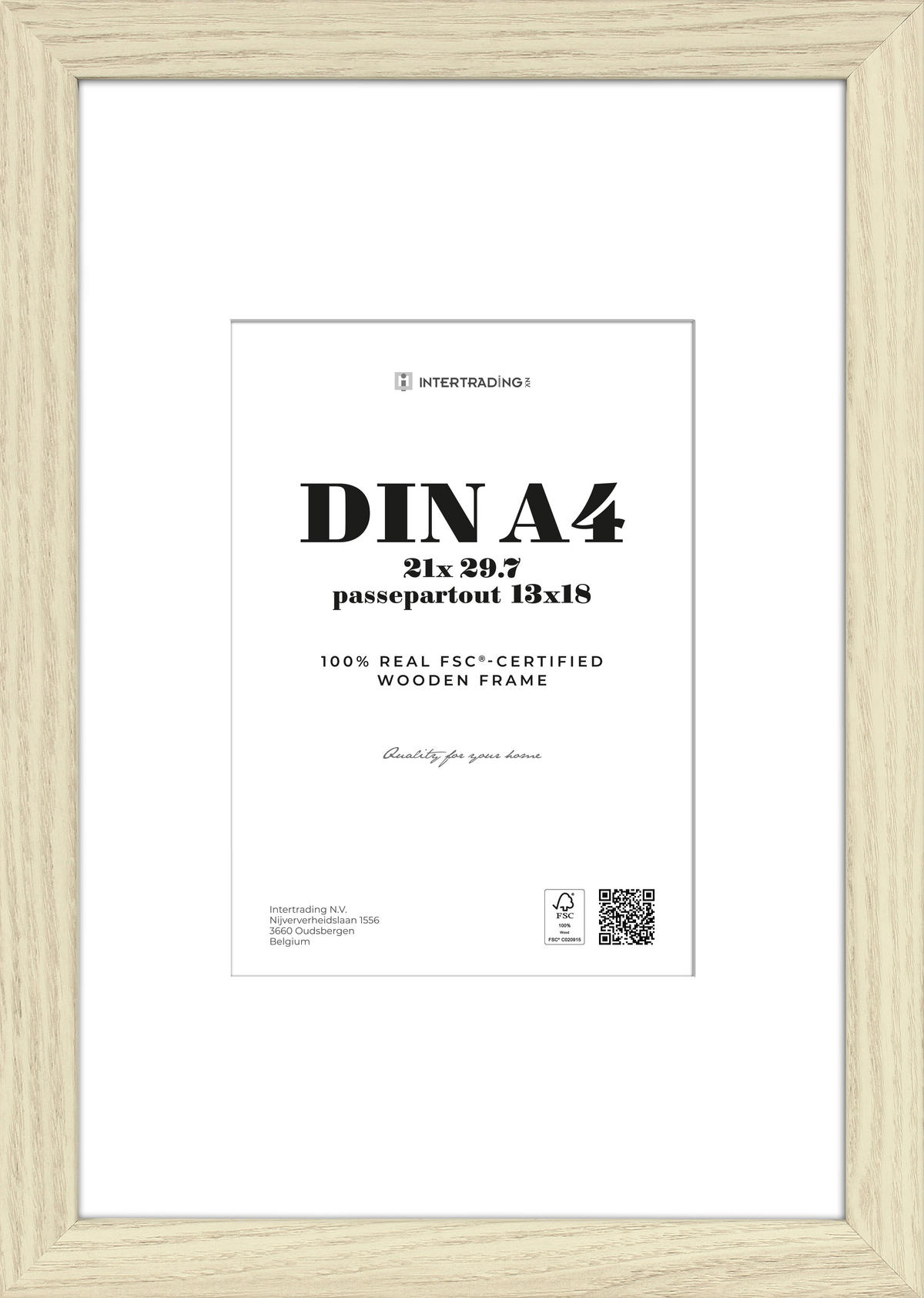 BILDERRAHMEN - Ahornfarben, Basics, Holzwerkstoff (24,1/33/2,7cm)