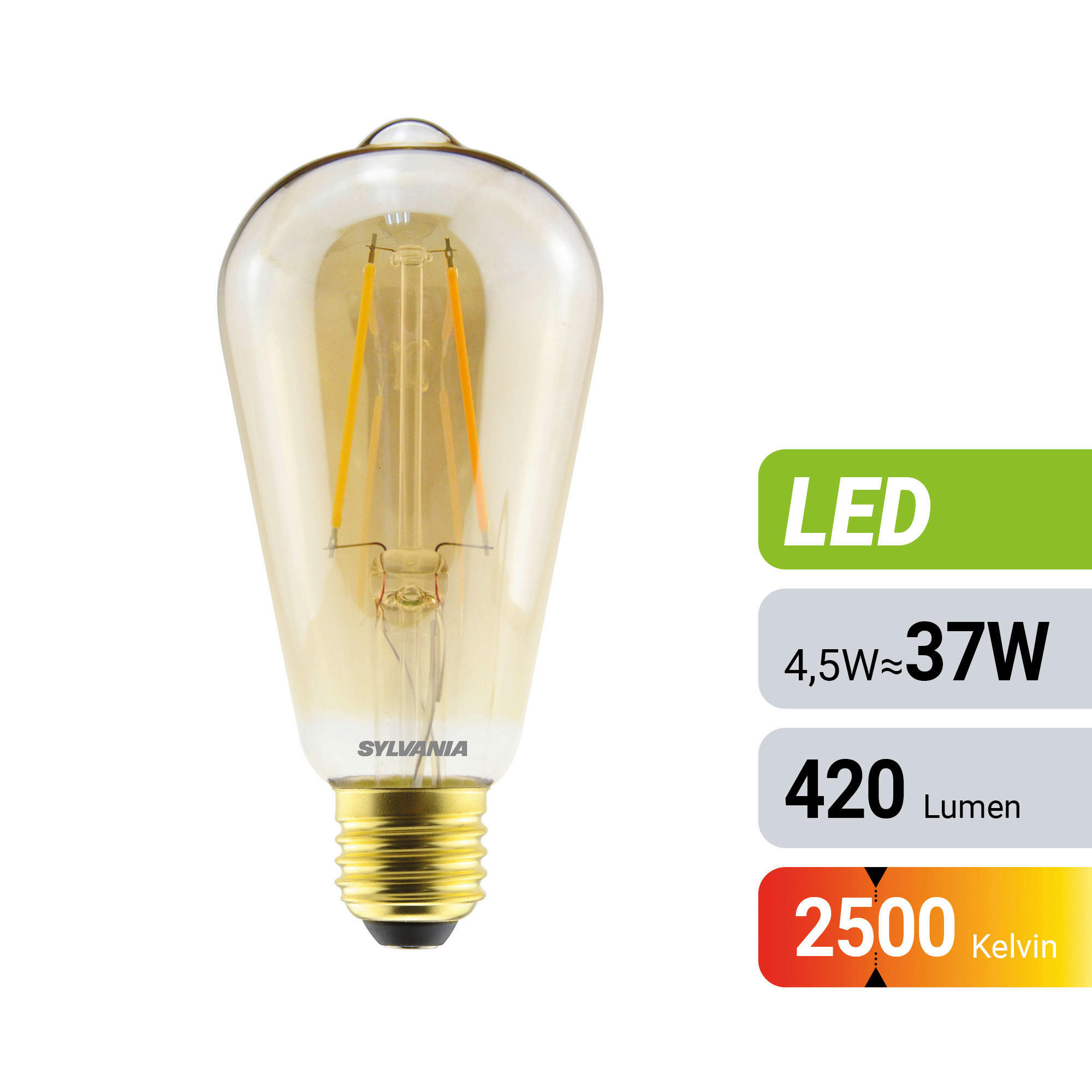 LED FILAMENT IZZÓ   E27  - Basics (6.4/14cm)