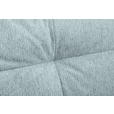 ECKSOFA Hellblau Flachgewebe  - Schwarz/Hellblau, Design, Textil/Metall (176/294cm) - Carryhome