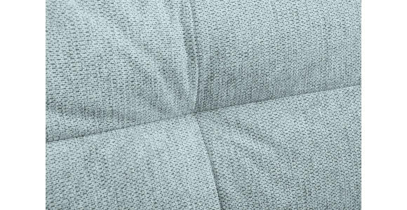 ECKSOFA Hellblau Flachgewebe  - Schwarz/Hellblau, Design, Textil/Metall (176/294cm) - Carryhome