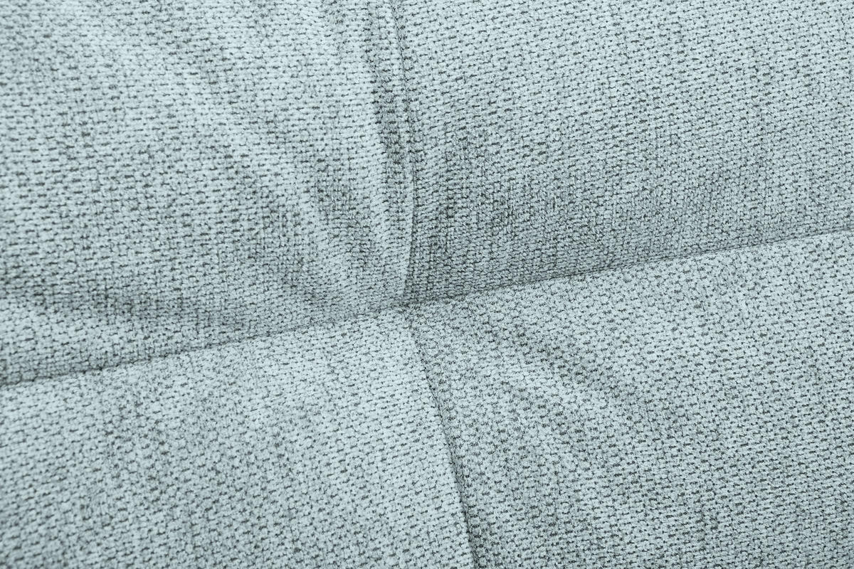 HÖRNSOFFA i flatväv ljusblå  - ljusblå/svart, Design, metall/textil (176/294cm) - MID.YOU