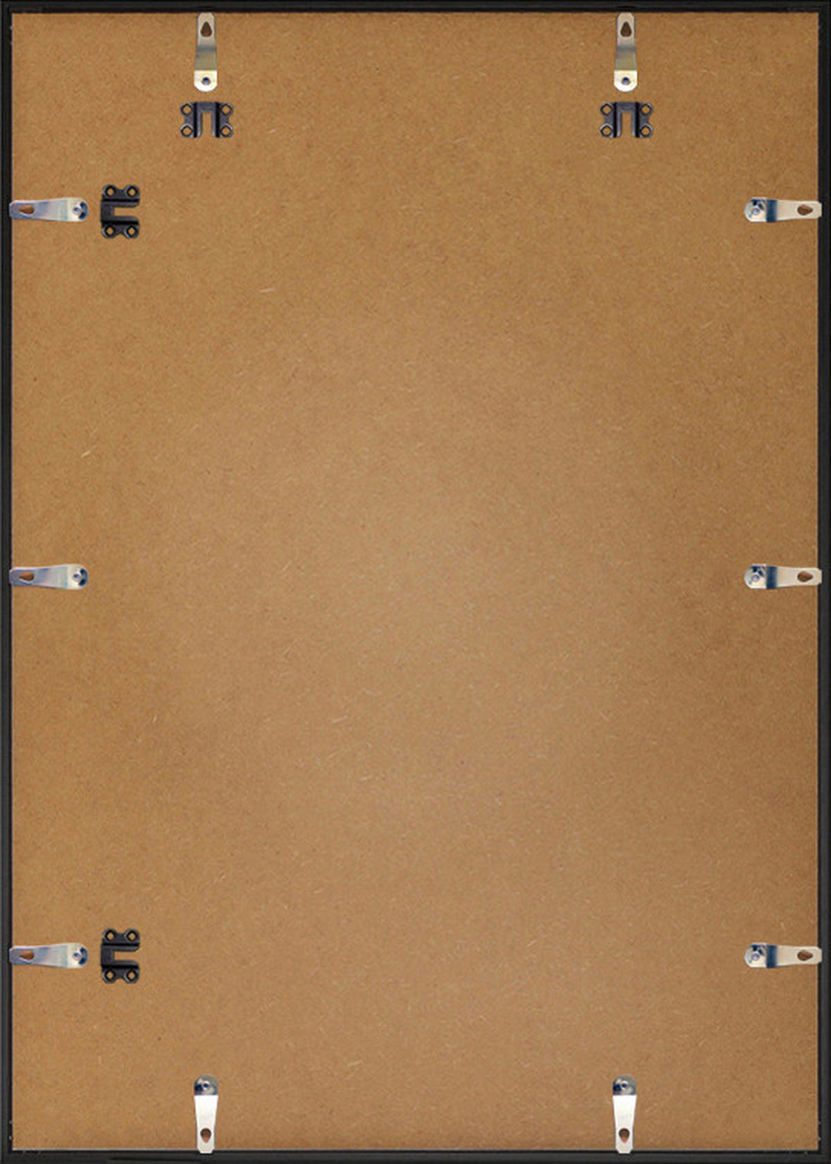 BILDERRAHMEN - Schwarz, Basics, Papier/Holzwerkstoff (50/70/1,8cm)