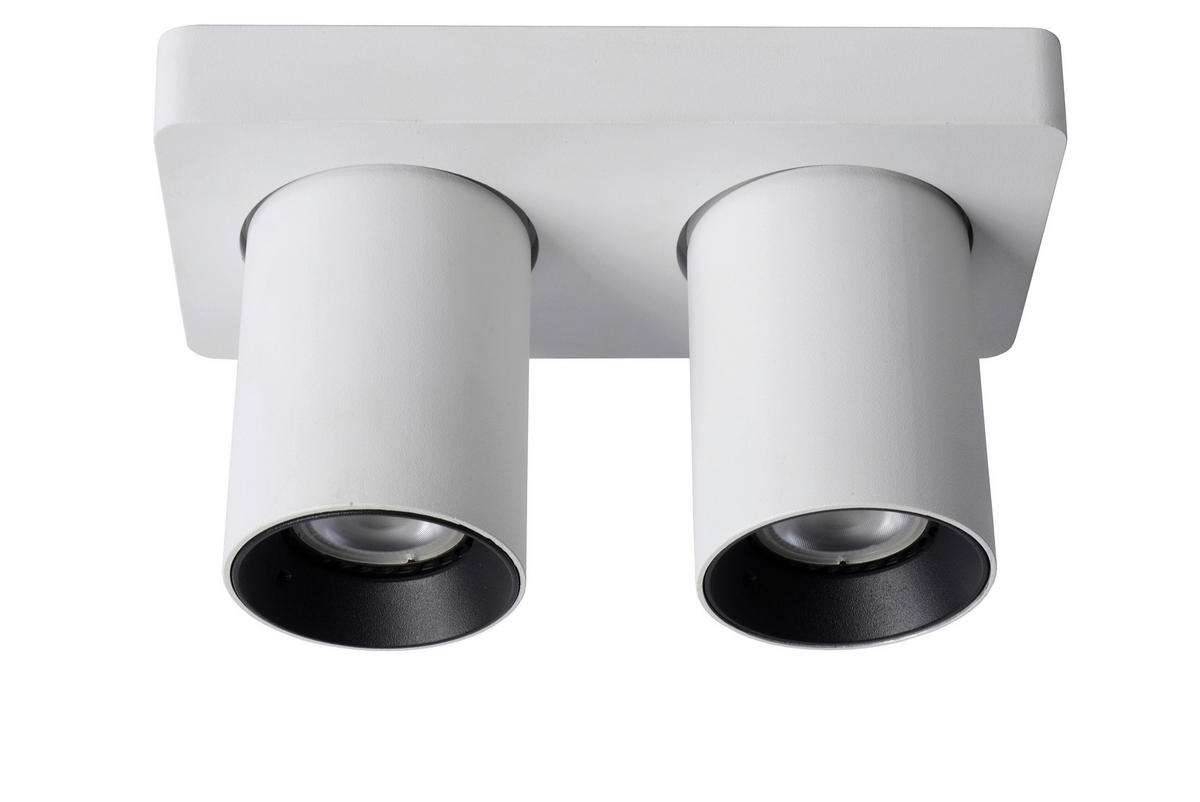 LED-STRAHLER 20/10/11.5 cm   - Weiß, KONVENTIONELL, Metall (20/10/11.5cm) - Lucide