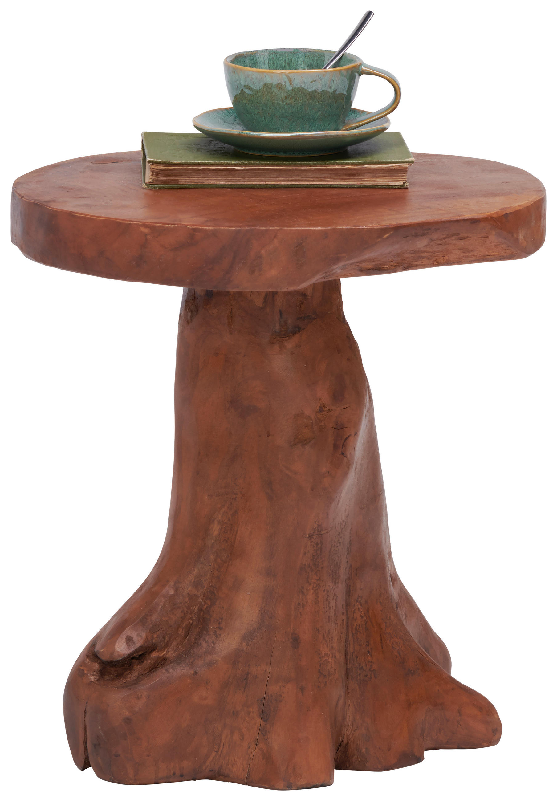 BEISTELLTISCH in Holz 40/40/45 cm  - Teakfarben, Trend, Holz (40/40/45cm) - Landscape