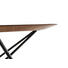 COUCHTISCH in Holz, Metall 120/60/36 cm - Eichefarben/Schwarz, Design, Holz/Metall (120/60/36cm) - Hom`in COUCHTISCH in Holz, Metall 120/60/36 cm - Eichefarben/Schwarz, Design, Holz/Metall (120/60/36cm) - Hom`in