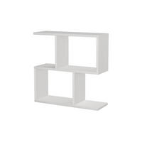 ODKLÁDACÍ STOLEK, bílá, kompozitní dřevo, 60/20/60 cm - bílá, Design, kompozitní dřevo (60/20/60cm) - Livetastic