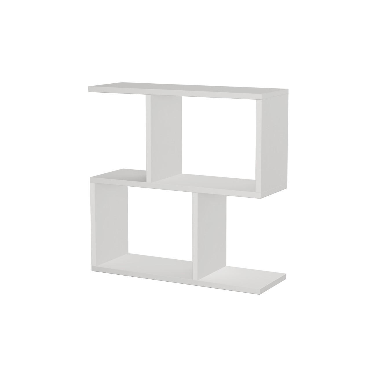 Livetastic Beistelltisch Turin Weiß 20x60x60 cm