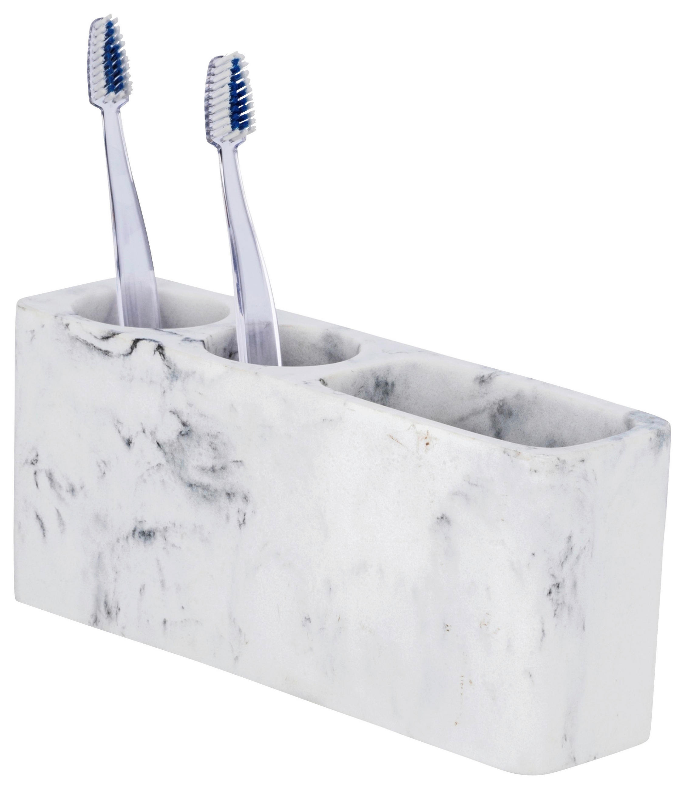 FOGKEFETARTÓ műanyag  - fehér/szürke, Konventionell, műanyag (22/10,2/6,4cm) - Wenko