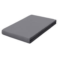 TOPPER-SPANNLEINTUCH 90-100/190-220 cm Jersey  - Grau, Basics, Textil (90-100/190-220cm) - Schlafgut