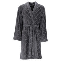 BADEMANTEL S Herren  - Grau, Basics, Textil (Snull) - Vossen