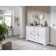 SIDEBOARD  in 165/102/41 cm  - Schwarz/Eiche Artisan, Design, Holzwerkstoff/Metall (165/102/41cm) - Landscape