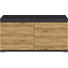 SCHUHBANK Anthrazit, Eichefarben - Eichefarben/Anthrazit, Basics, Kunststoff (96/52/40cm) SCHUHBANK Anthrazit, Eichefarben - Eichefarben/Anthrazit, Basics, Kunststoff (96/52/40cm)