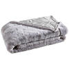 FELLDECKE SILBERFUCHS 150/200 cm  - Silberfarben, KONVENTIONELL, Textil/Fell (150/200cm) - Novel
