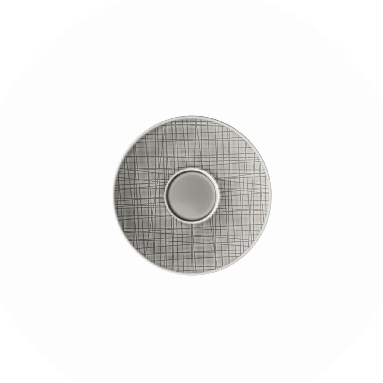 UNTERTASSE - Grau, KONVENTIONELL, Keramik (16cm) - Rosenthal