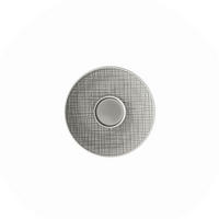 UNTERTASSE - Grau, KONVENTIONELL, Keramik (16cm) - Rosenthal