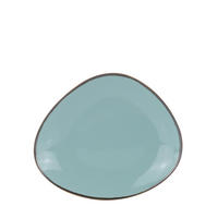 DESSERTTELLER AQUA VERDE   21,5/18 cm  - Grün, Trend, Keramik (21,5/18cm) - Novel