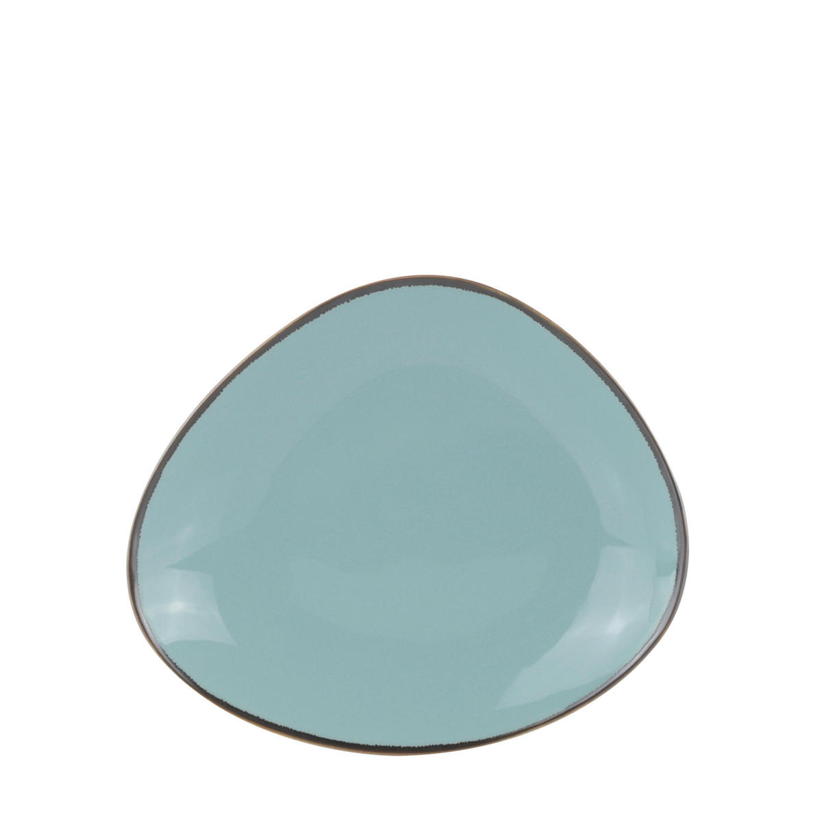 DESSERTTELLER AQUA VERDE   21,5/18 cm  - Grün, Trend, Keramik (21,5/18cm) - Novel