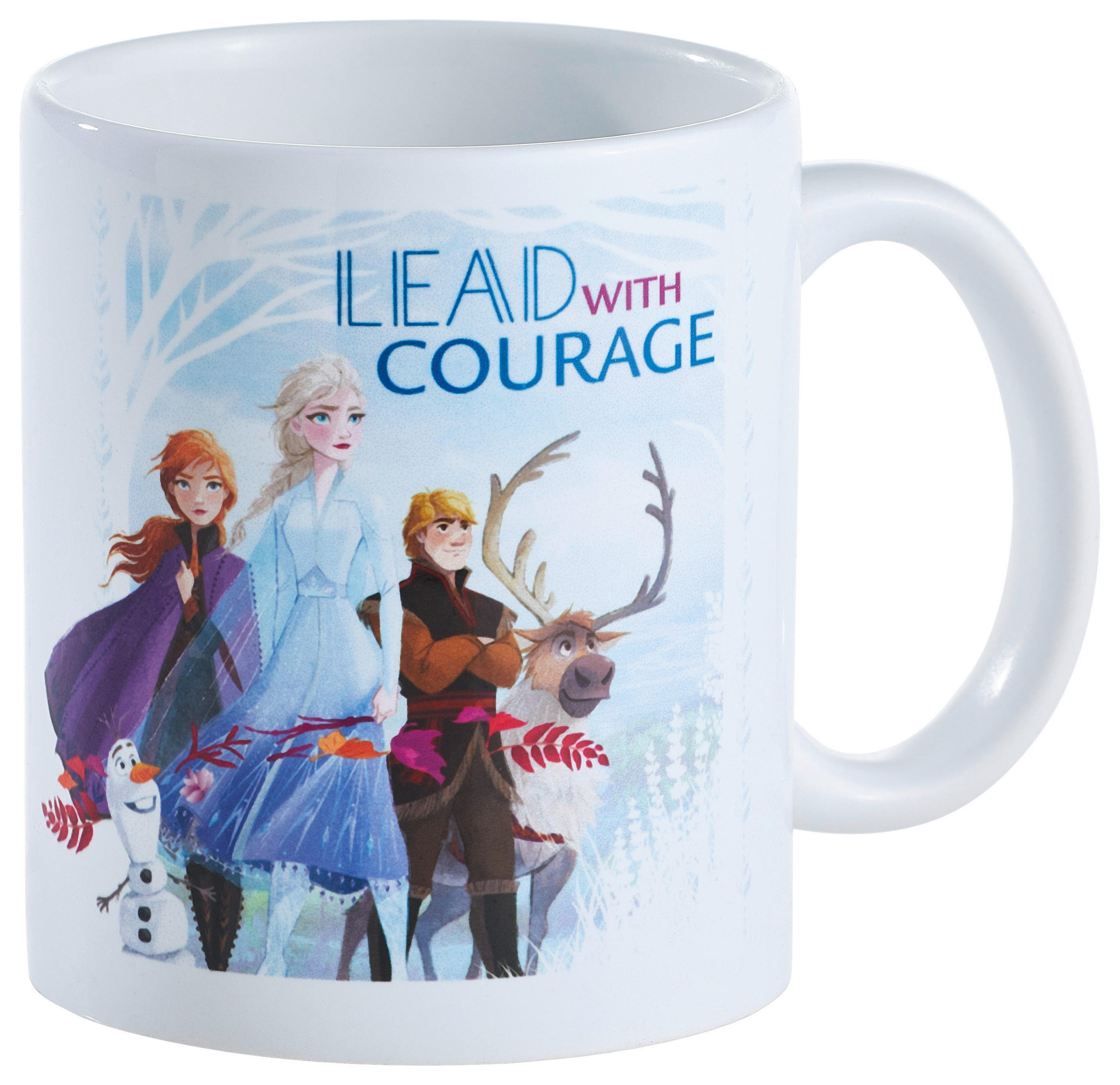 TASSE Frozen 315 ml - Weiß, Basics, Keramik (12/8,7/10,5cm) - Disney