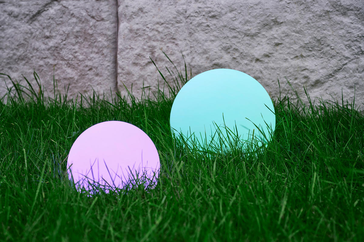 SOLARLEUCHTE 20 cm  - Weiß, Trend, Kunststoff (20cm) - Ambia Garden