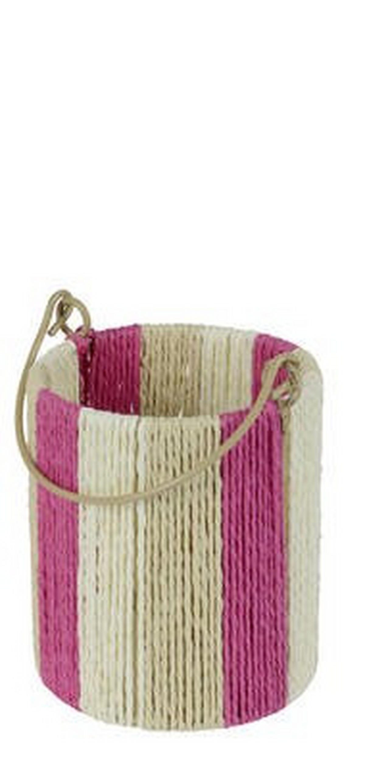 WINDLICHT - Pink/Naturfarben, LIFESTYLE, Papier (14,00/14,00/22,00cm)