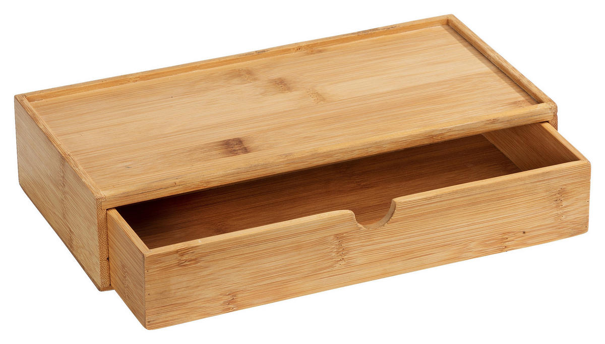 ORGANIZER  - Braun, Basics, Holz (28/6/14cm) - Wenko