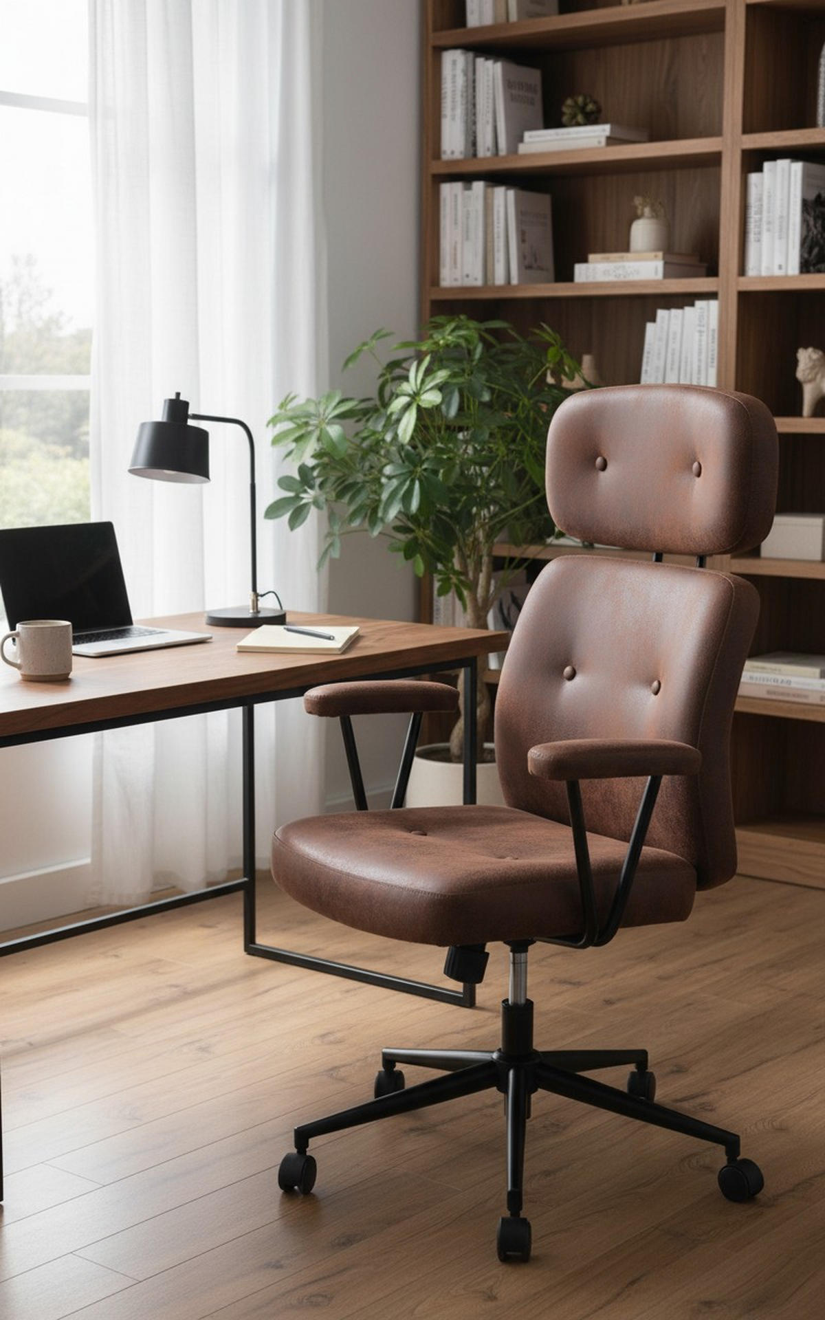 CHEFSESSEL  in Webstoff Braun  - Schwarz/Braun, MODERN, Kunststoff/Textil (70/110/120/56cm) - Livetastic