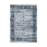 FLACHWEBETEPPICH 80/150 cm Galaxy 1225 Grau / Blau Grau, Blau  - Blau/Grau, Basics, Textil (80/150cm) - Novel