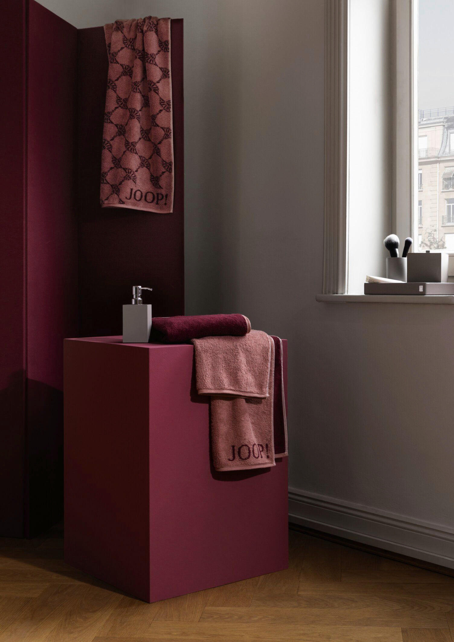 UTERÁK NA RUKY, 50/100 cm, červená - červená, Basics, textil (50/100cm) - Joop!