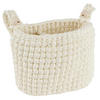 ÚLOŽNÝ KOŠÍK, textil - béžová, Trend, textil (22/10/15cm) - Jimmylee