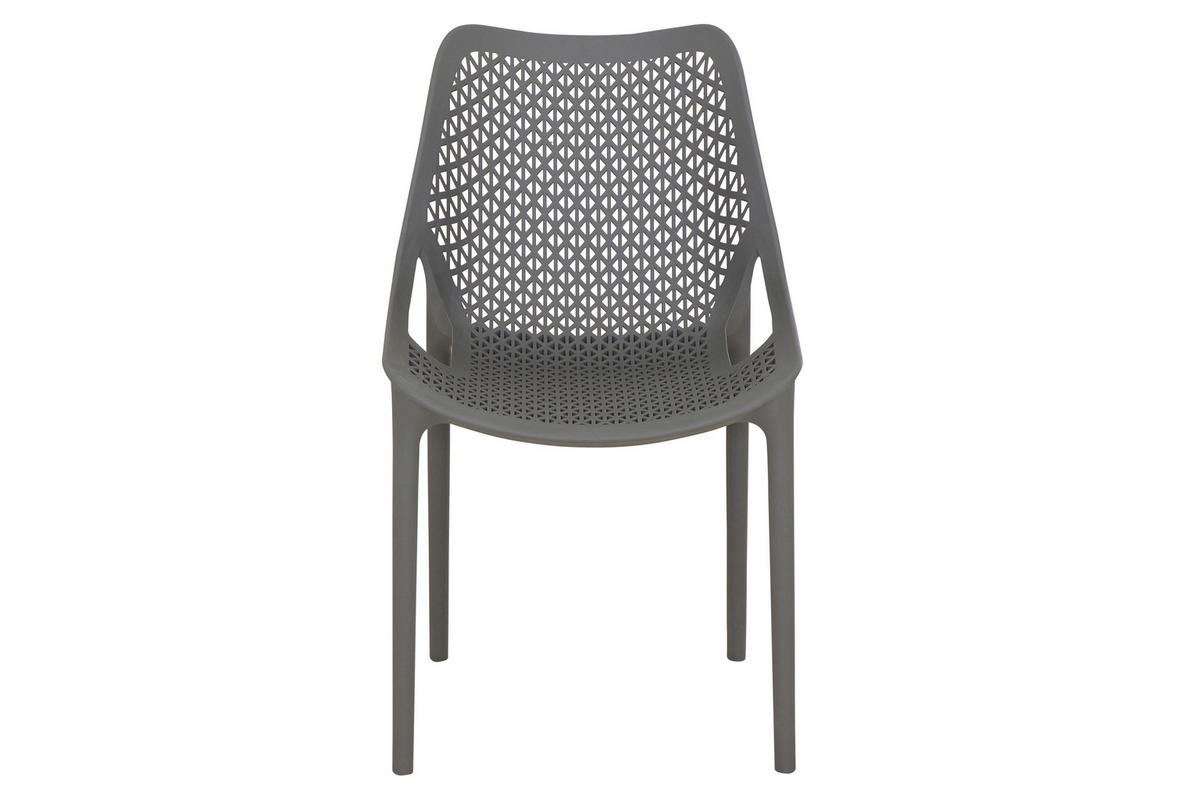 GARTENGARNITUR 5-teilig  - Anthrazit/Grau, Basics, Holzwerkstoff/Kunststoff (70/81/110cm) - Siena Garden