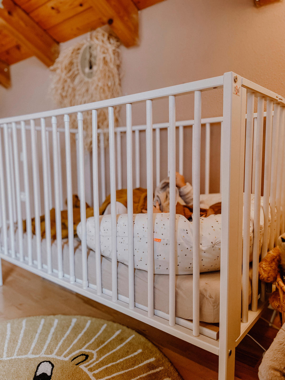 REISEBETT Jori Weiß  - Weiß, Basics, Holz (120/60/72cm) - tiSsi