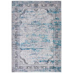 VINTAGE-TEPPICH Belvedere  - Blau/Grau, Trend, Textil (80/150cm) - Novel