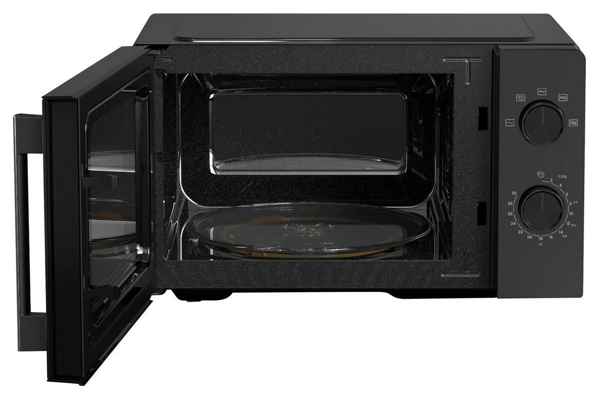 MIKROWELLE H20MOBP1HI  - Schwarz, Basics, Glas/Kunststoff (32,9/43,4/24,1cm) - Hisense
