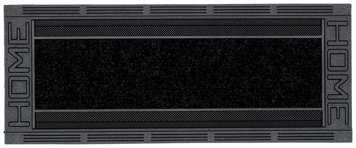 FUßMATTE 75/30 cm CenterClean Home  - Anthrazit, Design, Kunststoff (75/30cm) - Esposa