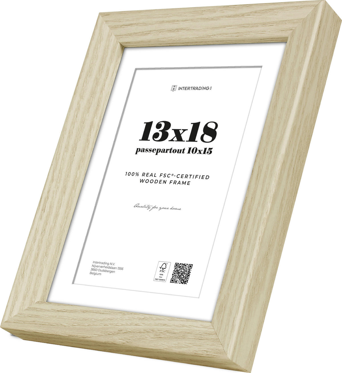 BILDERRAHMEN - Ahornfarben, Basics, Holzwerkstoff (16,2/21,2/2,7cm)