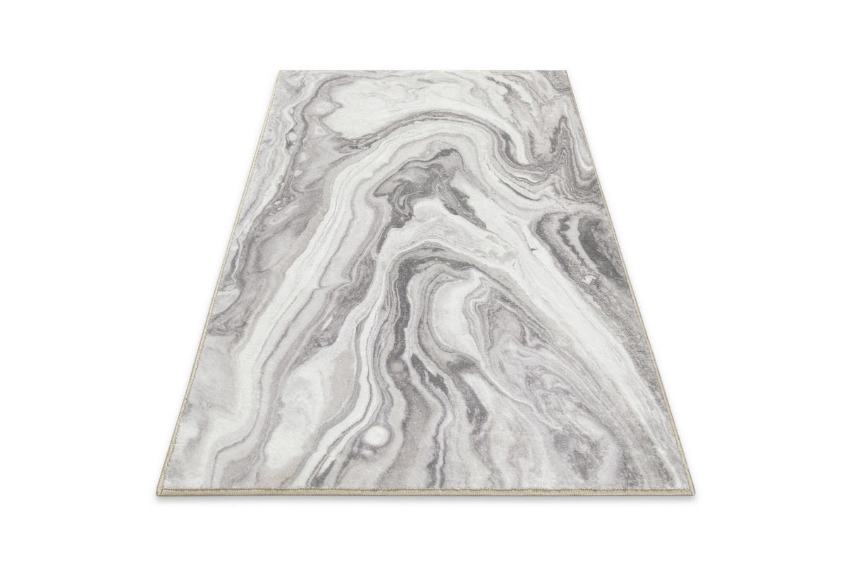 BADTEPPICH Grau, Greige 80/150 cm  - Greige/Grau, Basics, Kunststoff/Textil (80/150cm) - WECON HOME BASIC