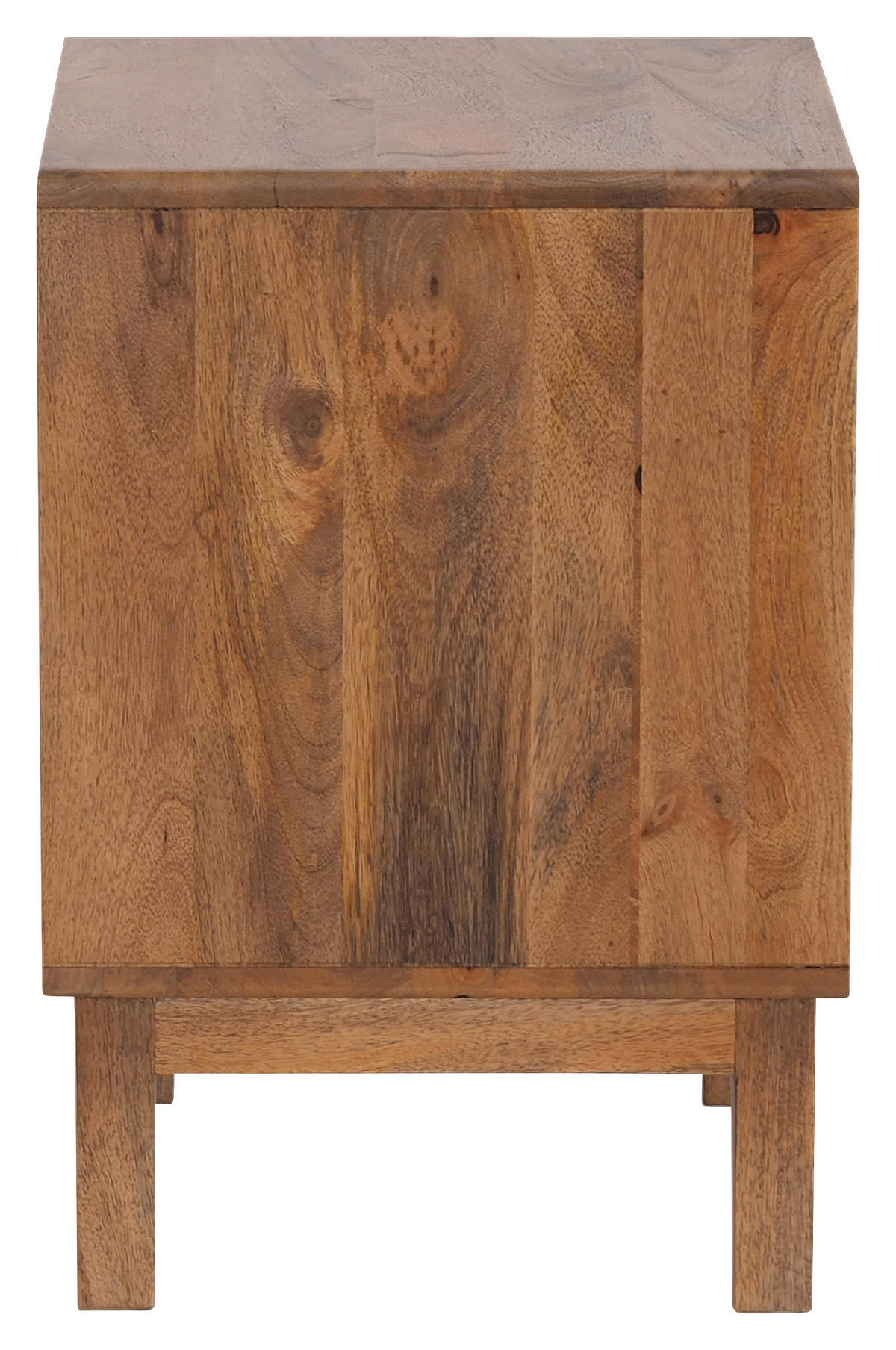 ÉJJELISZEKRÉNY keményfa mangófa natúr színű  - natúr színű, Modern, fa (40/50/35cm) - MID.YOU